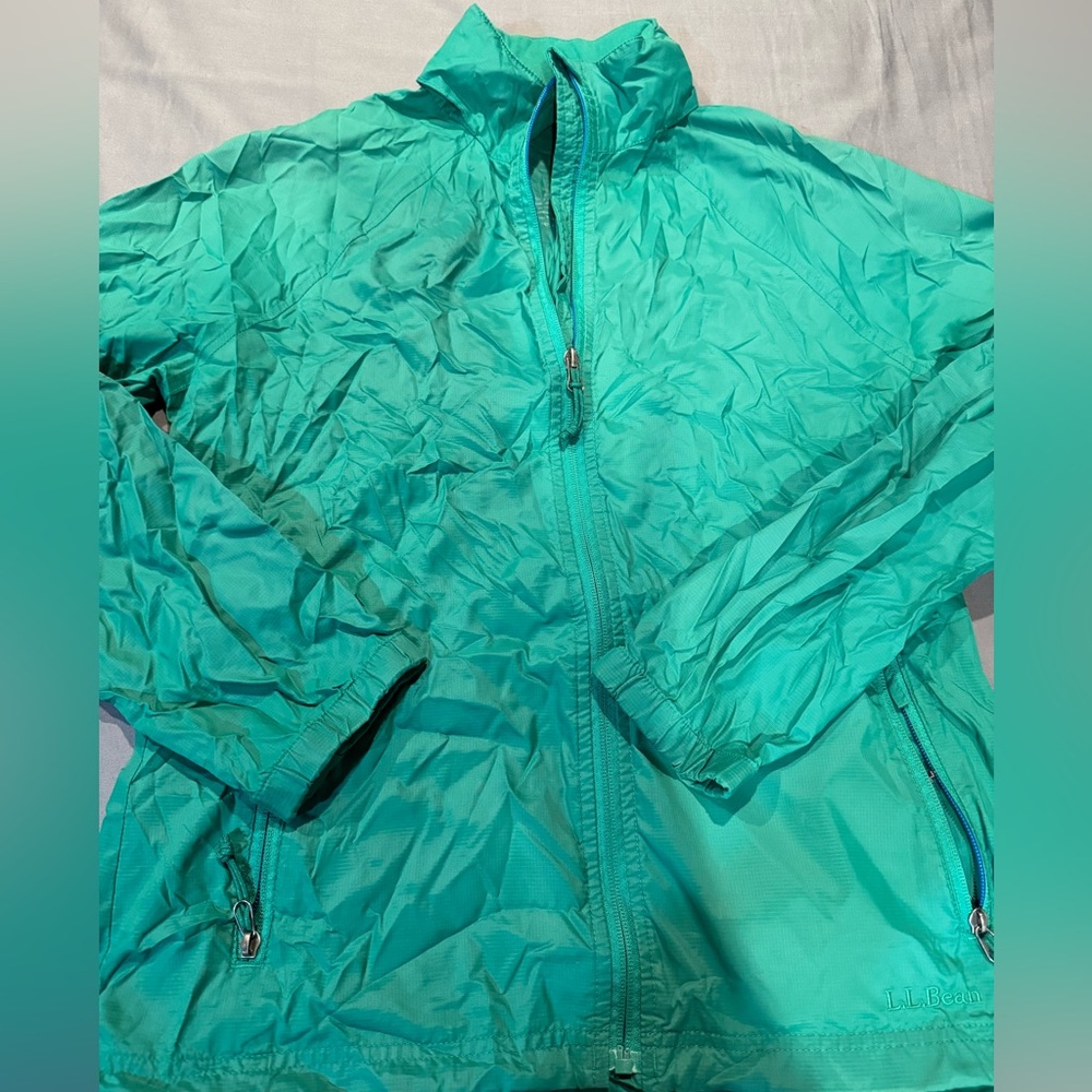 A packable nylon jacket